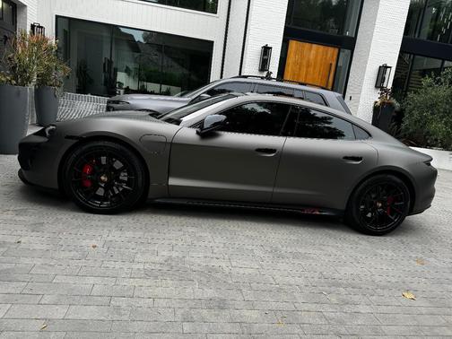 Gray 2023 Porsche Taycan Taycan GTS