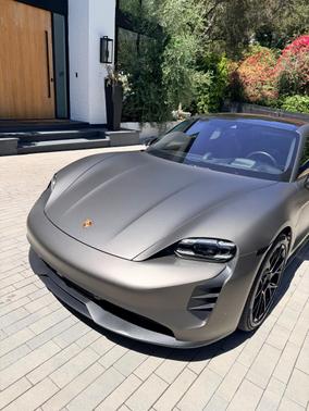 Gray 2023 Porsche Taycan Taycan GTS
