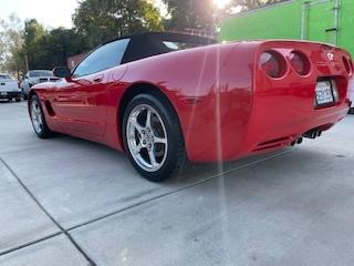 Red 2003 Chevrolet Corvette Base
