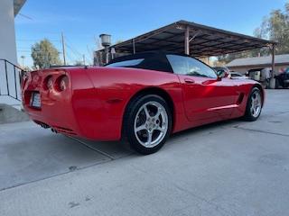 Red 2003 Chevrolet Corvette Base