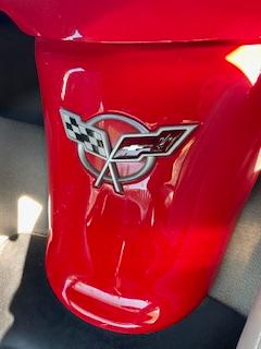 Red 2003 Chevrolet Corvette Base