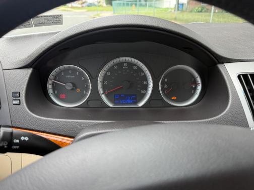 Blue 2009 Hyundai SONATA Limited