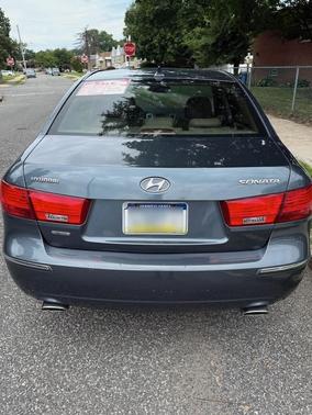 Blue 2009 Hyundai SONATA Limited