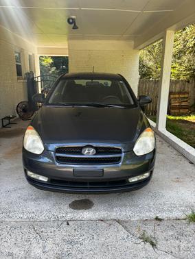 Blue 2008 Hyundai Accent SE