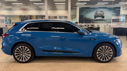 Blue 2019 Audi e-tron Prestige