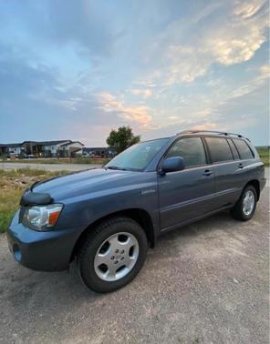 Blue 2006 Toyota Highlander Limited