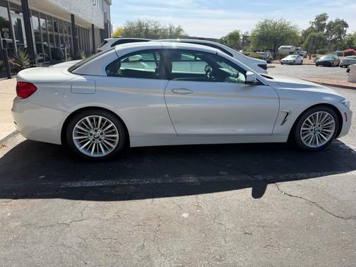 White 2015 BMW 428 i