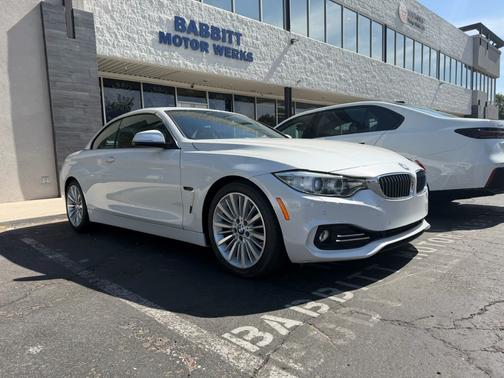 White 2015 BMW 428 i