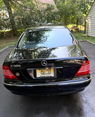 Black 2005 Mercedes-Benz S-Class S500