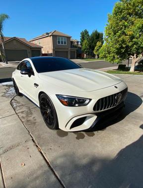White 2019 Mercedes-Benz AMG GT 63 S 4-Door