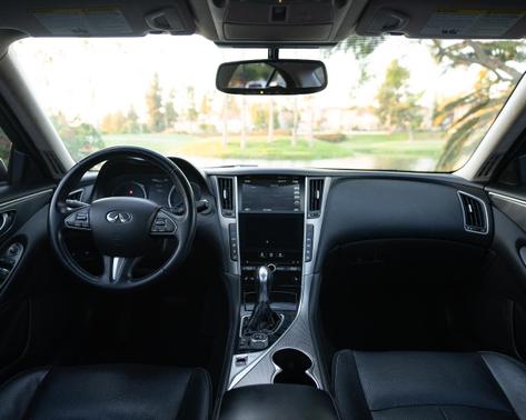 White 2014 INFINITI Q50 Premium