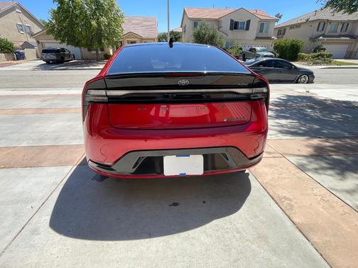 Red 2024 Toyota Prius Prime XSE Premium