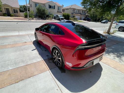 Red 2024 Toyota Prius Prime XSE Premium