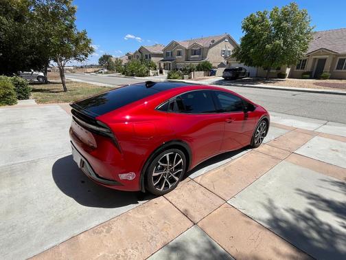 Red 2024 Toyota Prius Prime XSE Premium