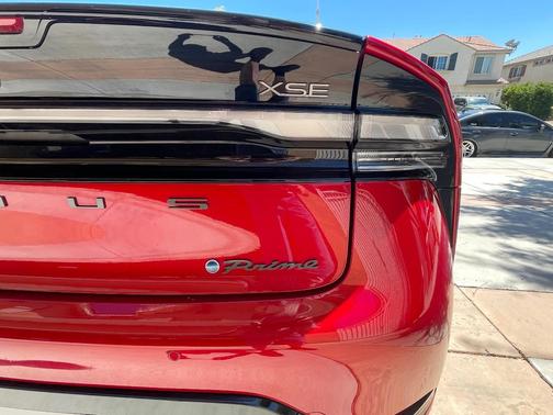 Red 2024 Toyota Prius Prime XSE Premium