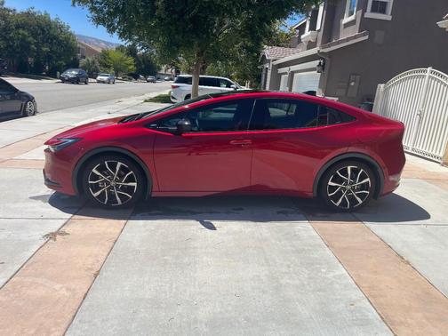 Red 2024 Toyota Prius Prime XSE Premium