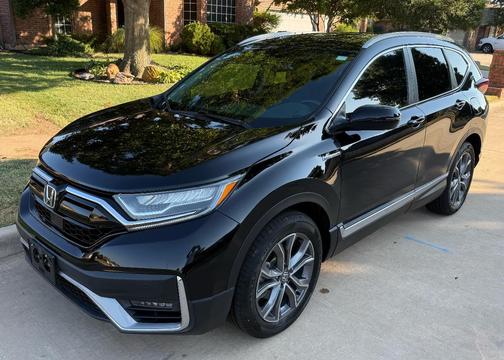 Black 2021 Honda CR-V Hybrid Touring