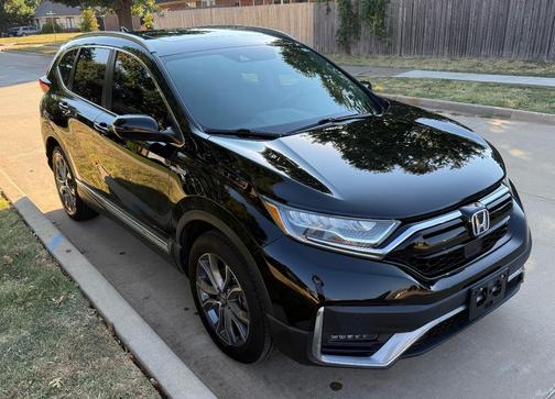 Black 2021 Honda CR-V Hybrid Touring