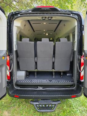 Black 2023 Ford Transit-350 XLT