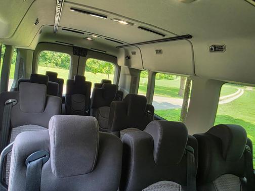 Black 2023 Ford Transit-350 XLT