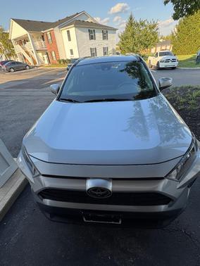 Silver 2019 Toyota RAV4 LE