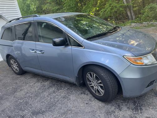 Blue 2012 Honda Odyssey EX