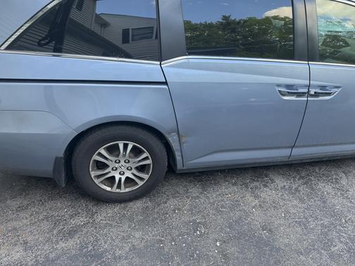 Blue 2012 Honda Odyssey EX