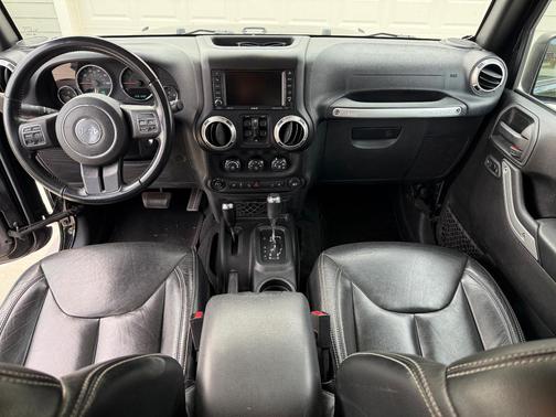 Black 2017 Jeep Wrangler Unlimited Sahara