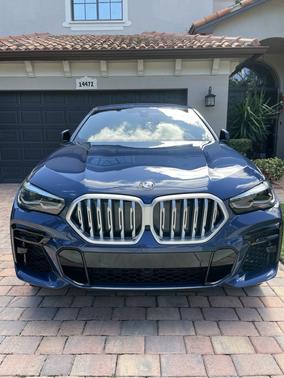 Blue 2023 BMW X6 xDrive40i