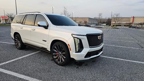 White 2025 Cadillac Escalade V-Series