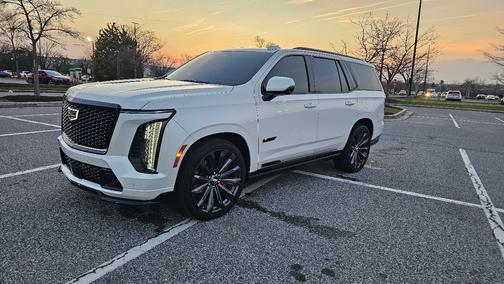 White 2025 Cadillac Escalade V-Series