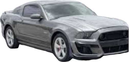 Gray 2014 Ford Mustang GT