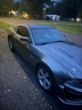 Gray 2014 Ford Mustang GT