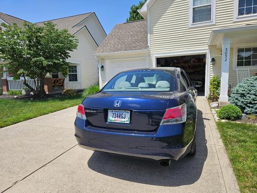 Blue 2008 Honda Accord LX-P