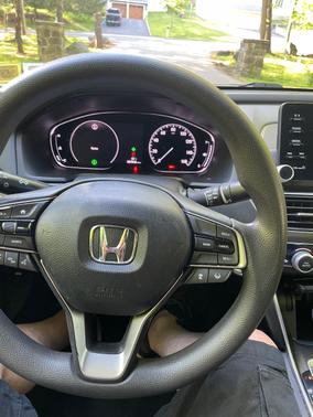 Silver 2018 Honda Accord LX