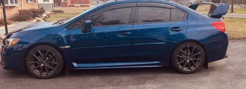 Blue 2018 Subaru WRX Limited