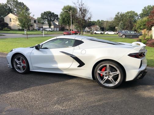 Gray 2021 Chevrolet Corvette Stingray w/2LT
