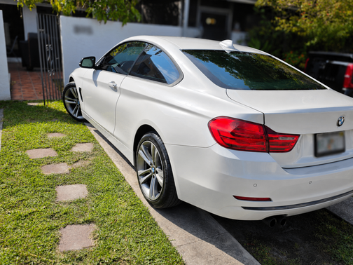 White 2015 BMW 428 i