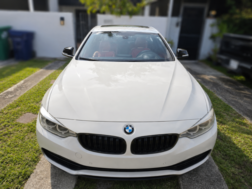 White 2015 BMW 428 i