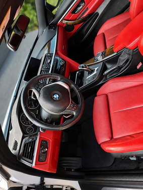 White 2015 BMW 428 i