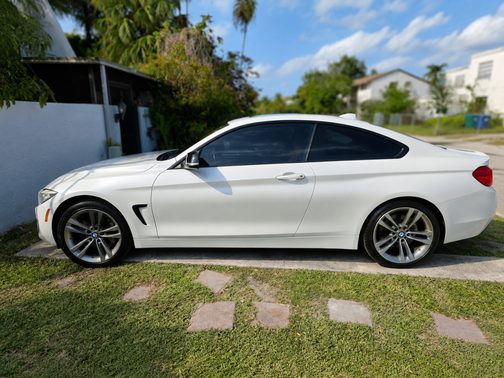 White 2015 BMW 428 i