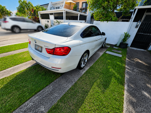 White 2015 BMW 428 i