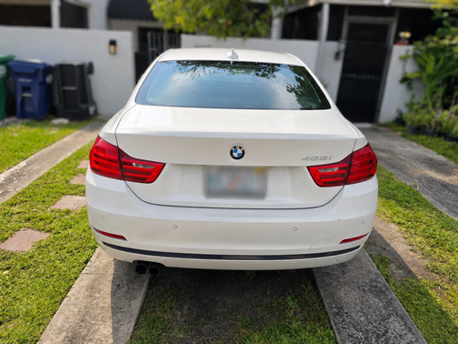 White 2015 BMW 428 i