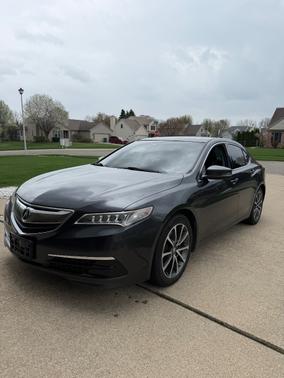 Gray 2016 Acura TLX V6 Tech