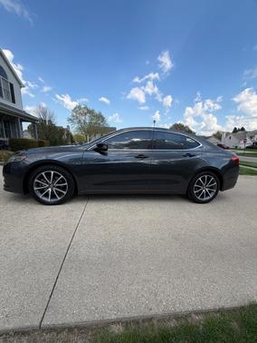 Gray 2016 Acura TLX V6 Tech