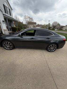 Gray 2016 Acura TLX V6 Tech
