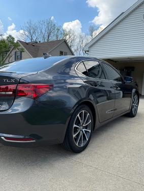 Gray 2016 Acura TLX V6 Tech