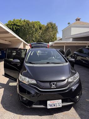 Black 2015 Honda Fit EX
