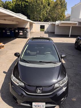 Black 2015 Honda Fit EX