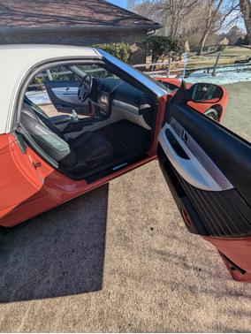 Orange 2003 Ford Thunderbird Deluxe